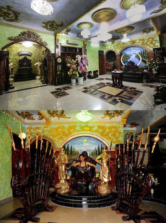 Biệt thự dát vàng "độc nhất vô nhị" của danh ca Ngọc Sơn