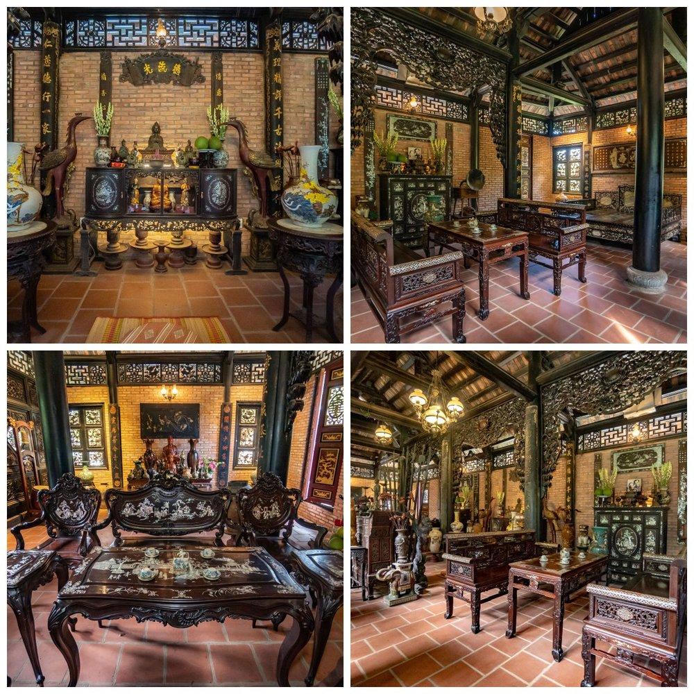 Trọn không gian nhà cổ giá chục tỷ đồng của đạo diễn Hoàng Mập