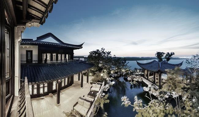 Biệt phủ như trong tranh thủy mặc của Jack Ma