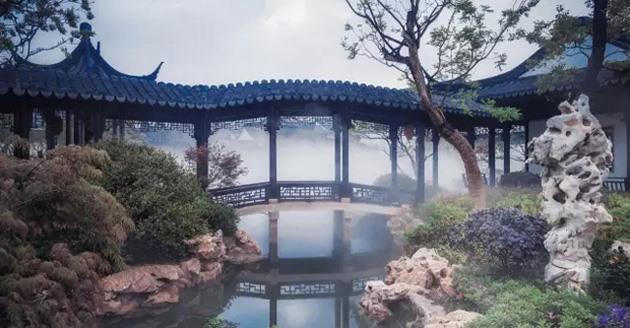 Biệt phủ như trong tranh thủy mặc của Jack Ma