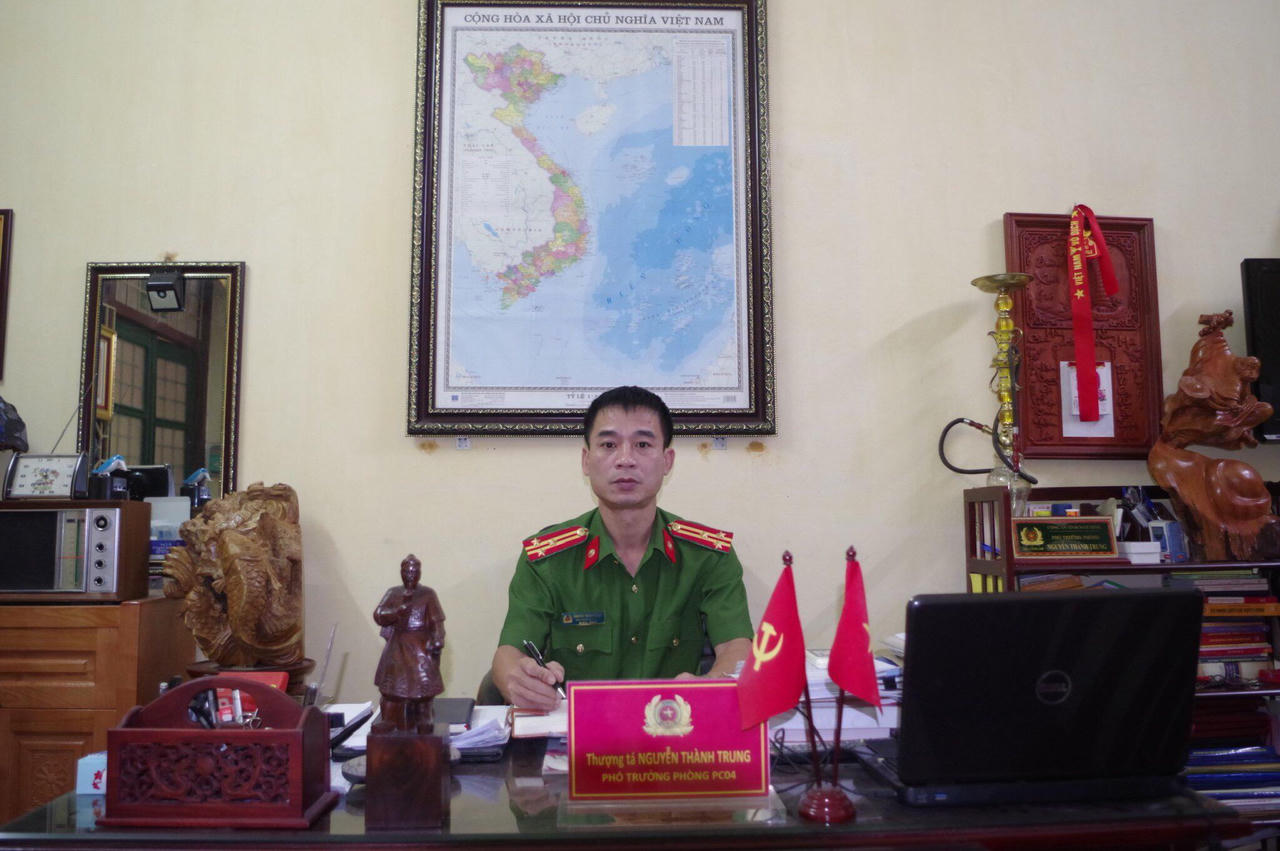 Thượng tá Nguyễn Thành Trung, Phó phòng PC04, Công an Nam Định: Tấm gương quên mình vì bình yên cuộc sống