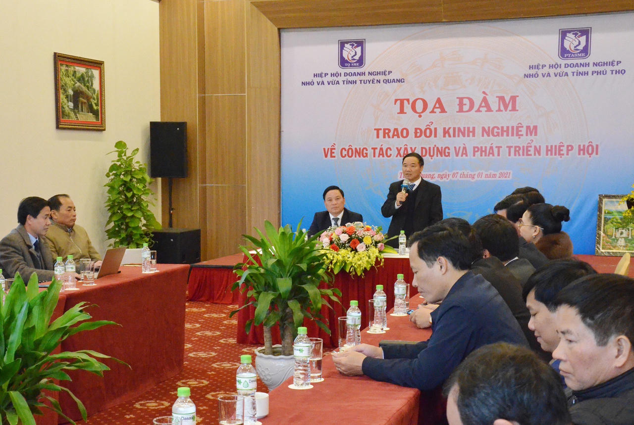 Chủ tịch Hiệp hội doanh nghiệp tỉnh Tuyên Quang, Nguyễn Hữu Thập: “Hạnh phúc khi được dấn thân và cống hiến hết mình”