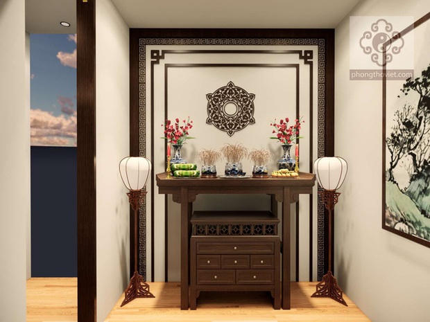 4 nguyên tắc vàng khi làm bàn thờ trong chung cư