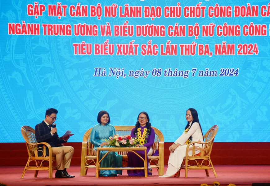 Biểu dương 95 cán bộ nữ công tiêu biểu năm 2024