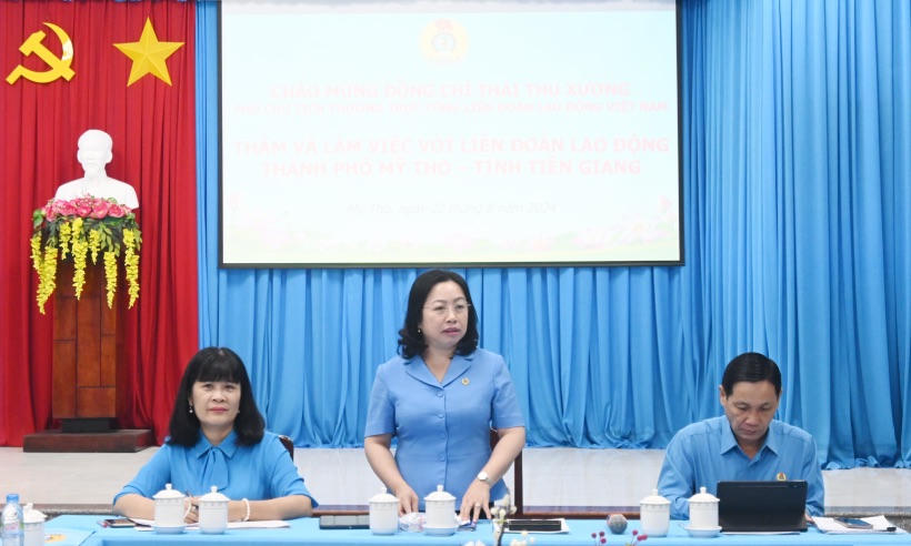 Tìm hiểu việc phát triển đoàn viên ở TP Mỹ Tho