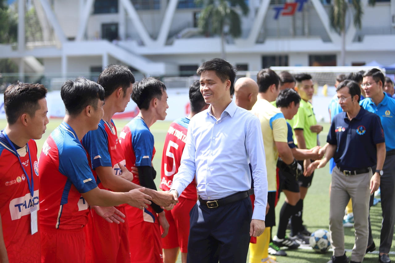 Khai mạc 'Giải Bóng đá công nhân, viên chức Việt Nam 2024'