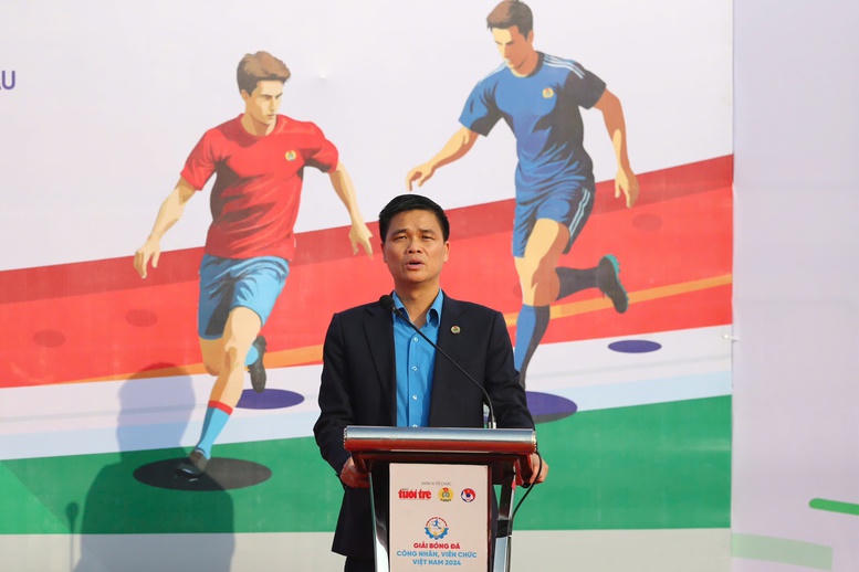 Khai mạc Vòng chung kết Giải bóng đá công nhân, viên chức Việt Nam 2024