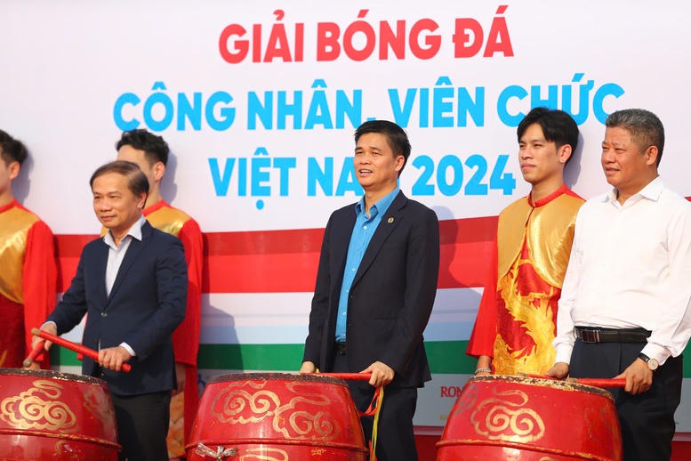 Khai mạc Vòng chung kết Giải bóng đá công nhân, viên chức Việt Nam 2024