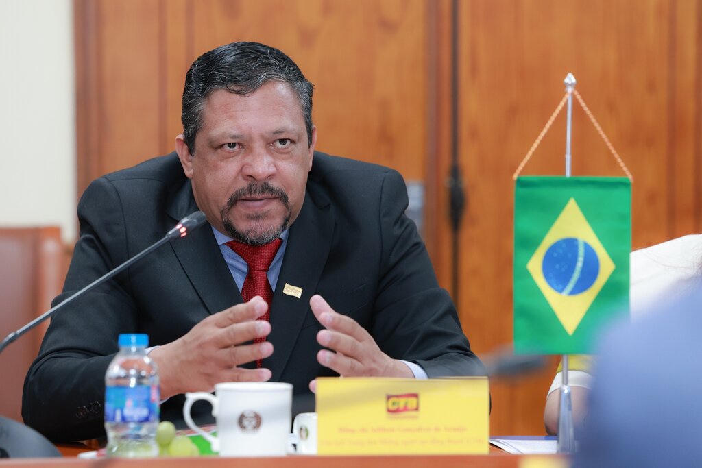 Đoàn kết bền chặt thực hiện tốt vai trò của tổ chức Công đoàn Việt Nam - Brazil