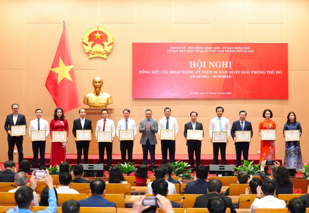 Hà Nội: Tổng kết các hoạt động kỷ niệm 70 năm Ngày Giải phóng Thủ đô