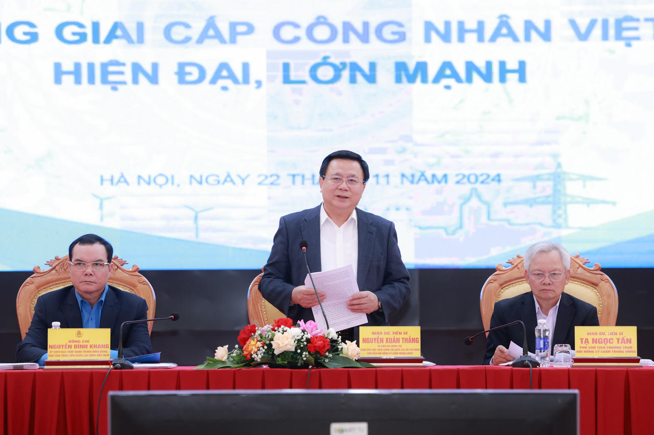 Xây dựng giai cấp công nhân Việt Nam hiện đại, lớn mạnh