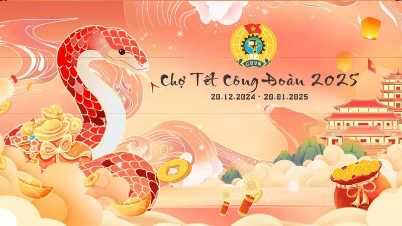 Nhiều ưu đãi cho đoàn viên, người lao động tại Chợ Tết công đoàn 2025