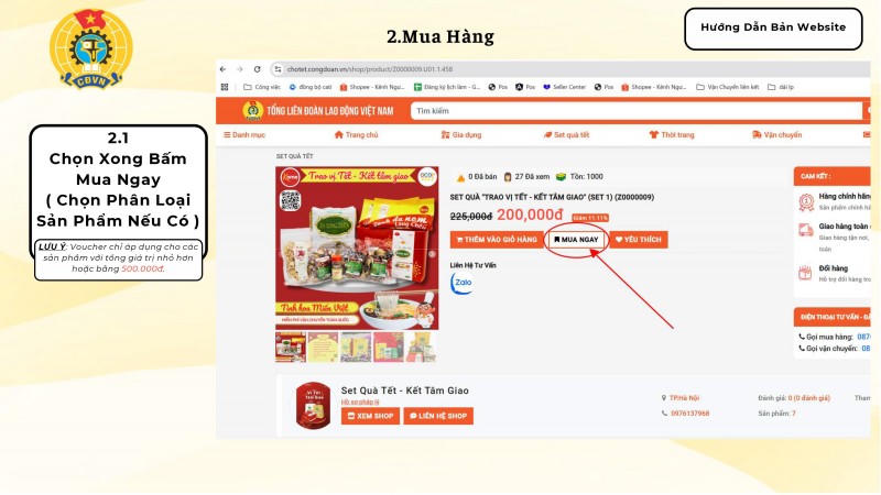 Nhiều ưu đãi cho đoàn viên, người lao động tại Chợ Tết công đoàn 2025