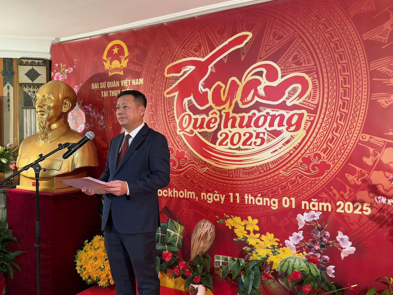 Ấm áp không khí Xuân Quê hương tại 'mái nhà chung' của người Việt ở Thụy Điển và Latvia