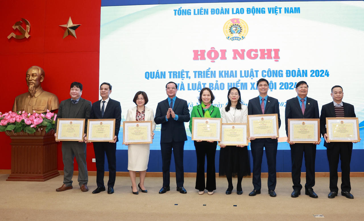 Hội nghị triển khai Luật Công đoàn, Luật Bảo hiểm xã hội 2024