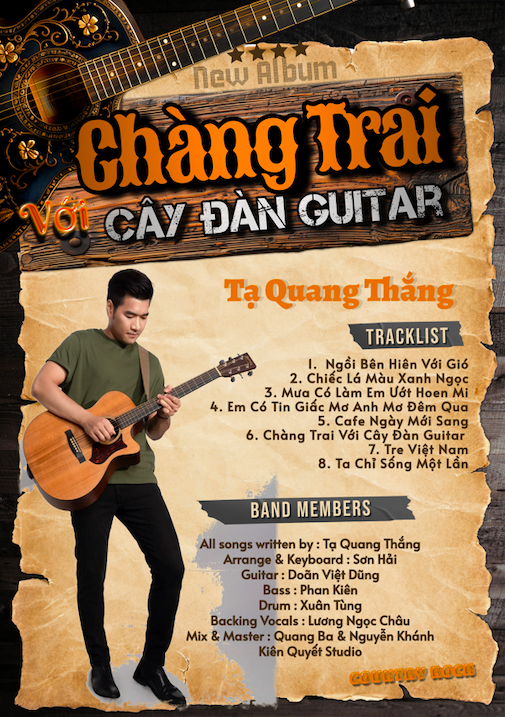 Tạ Quang Thắng và những góc rất khác trong album mới 