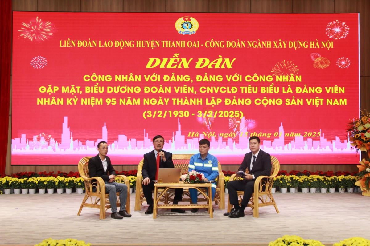 Diễn đàn 'Đảng với công nhân – Công nhân với Đảng': Kênh kết nối tâm tư, kiến nghị của người lao động