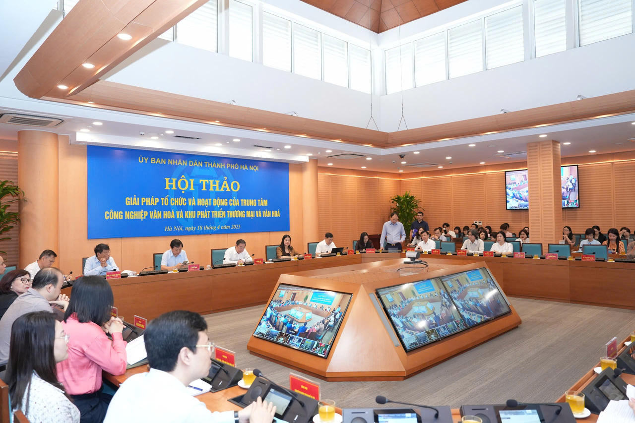 Trung tâm công nghiệp văn hóa - Lực đẩy cho sự phát triển của Thủ đô