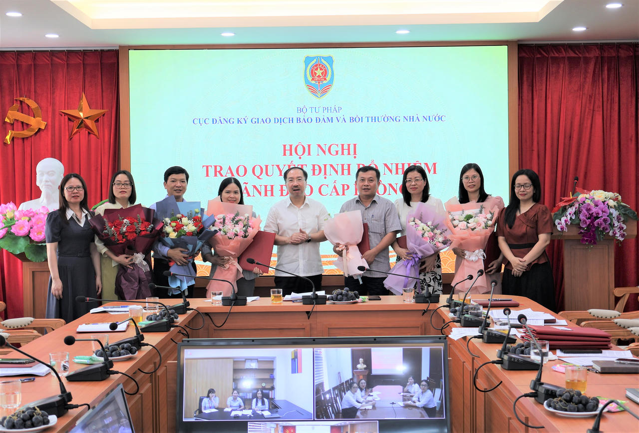 Cục Đăng ký giao dịch bảo đảm và Bồi thường nhà nước: Phát huy tinh thần đoàn kết, hoàn thiện tổ chức bộ máy trong giai đoạn mới