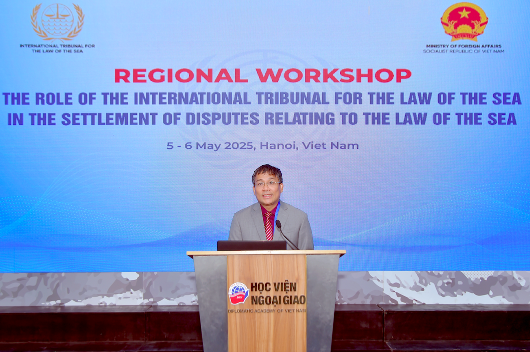 Hội thảo về Vai trò của Tòa án quốc tế về Luật biển trong giải quyết tranh chấp liên quan tới Luật biển
