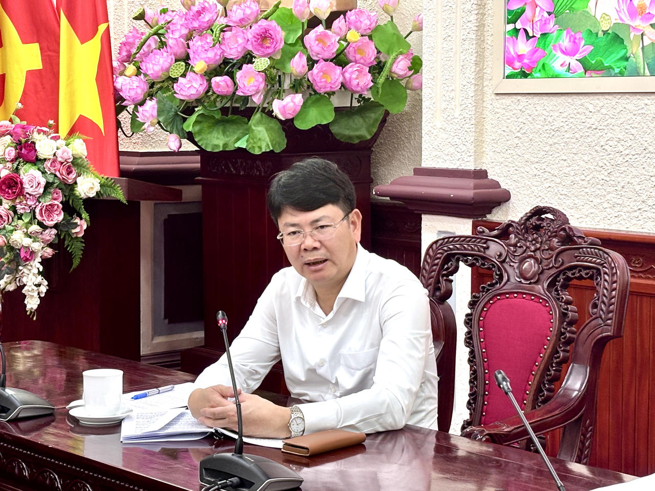 Tổ chỉ đạo số 1 họp triển khai công tác chỉ đạo đại hội các đảng bộ, chi bộ trực thuộc Đảng bộ Bộ Tư pháp