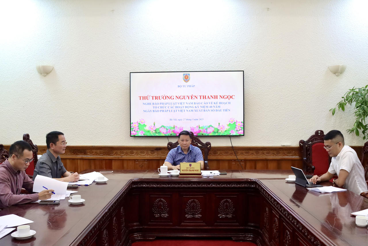 Kỷ niệm 40 năm Báo Pháp luật Việt Nam cần thiết thực, hiệu quả, gắn với truyền thông chính sách