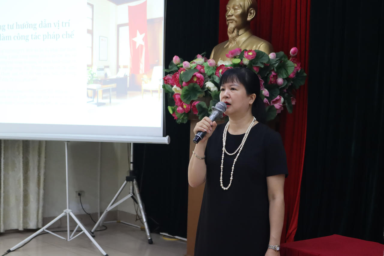 Nâng cao chất lượng nguồn nhân lực pháp chế trong tình hình mới