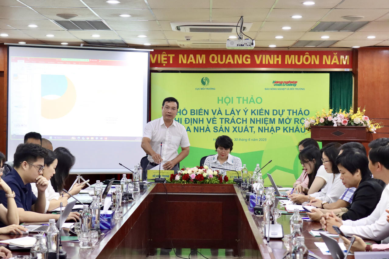 Dự thảo Nghị định về EPR: Hoàn thiện khung pháp lý, thúc đẩy kinh tế tuần hoàn