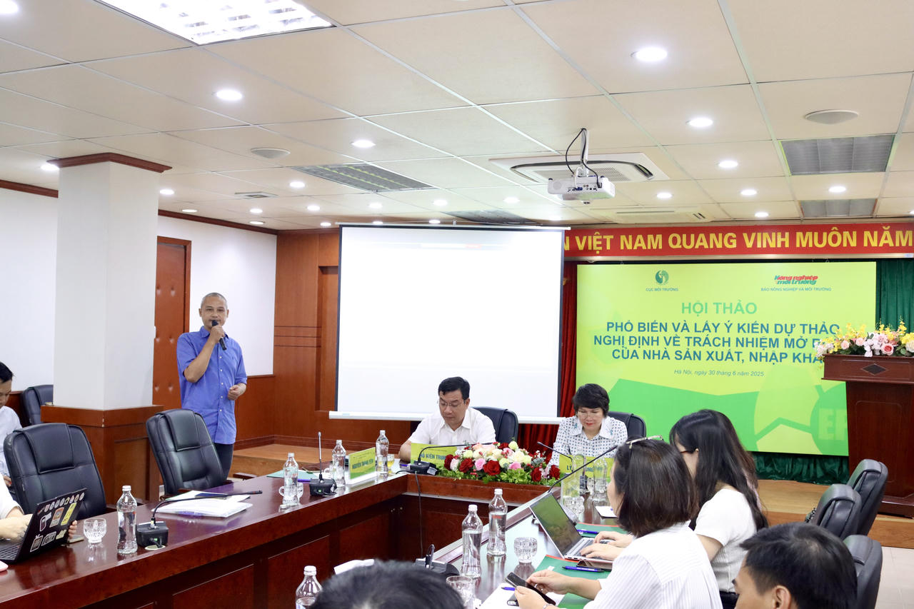 Dự thảo Nghị định về EPR: Hoàn thiện khung pháp lý, thúc đẩy kinh tế tuần hoàn