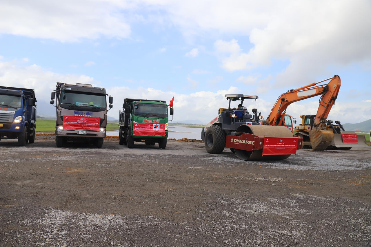 Khởi công dự án Nhà máy sản xuất cell pin sạc LFP gần 6.330 tỷ đồng tại Vũng Áng