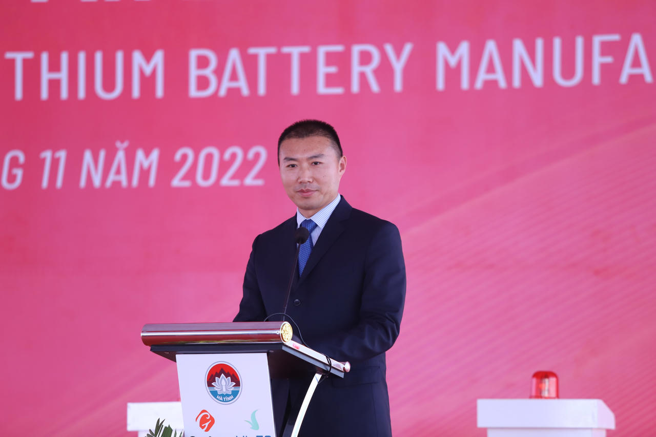 Khởi công dự án Nhà máy sản xuất cell pin sạc LFP gần 6.330 tỷ đồng tại Vũng Áng