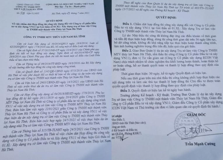 Hà Tĩnh: Trụ sở hơn 16 tỷ đồng dang dở, ngổn ngang 