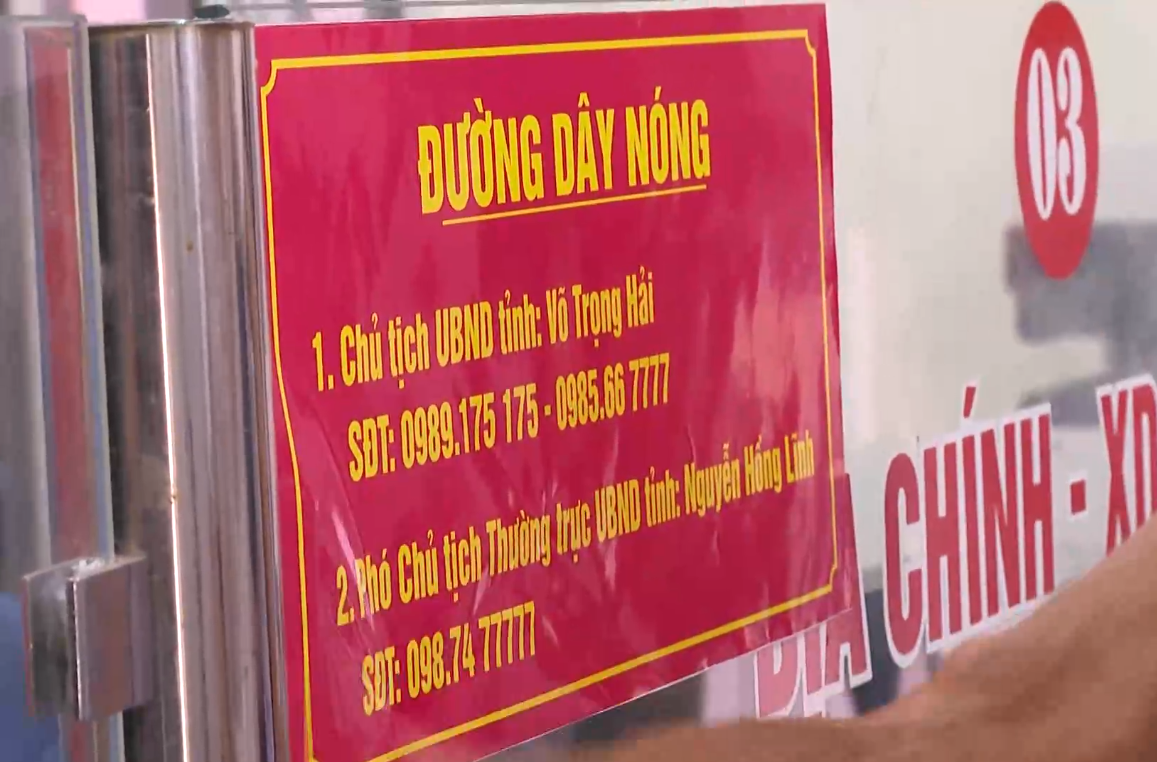 Chủ tịch Hà Tĩnh công khai số điện thoại cá nhân tiếp nhận phản ánh nhũng nhiễu từ cơ sở 