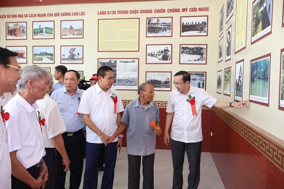 Hà Tĩnh: Khánh thành Di tích lịch sử quốc gia Làng K130