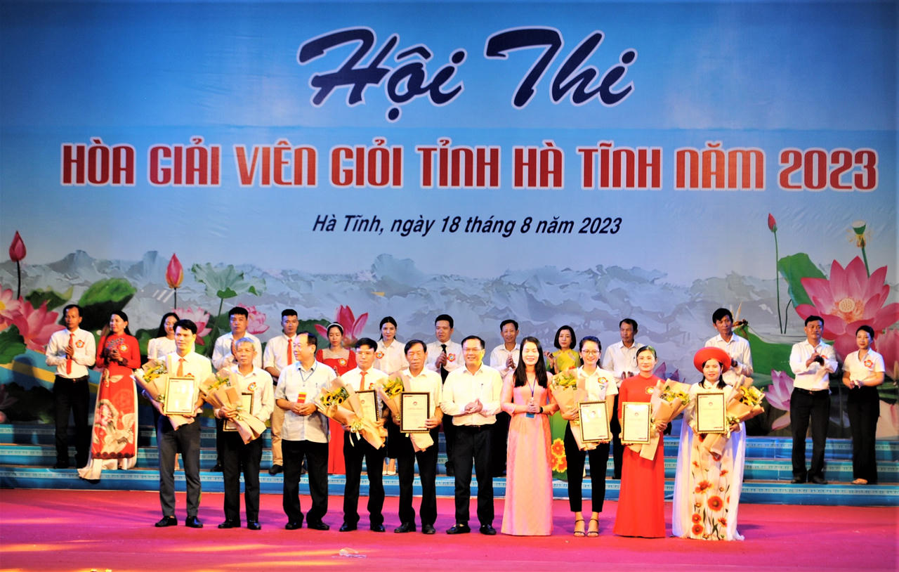 Sôi nổi Hội thi hòa giải viên giỏi tỉnh Hà Tĩnh 2023