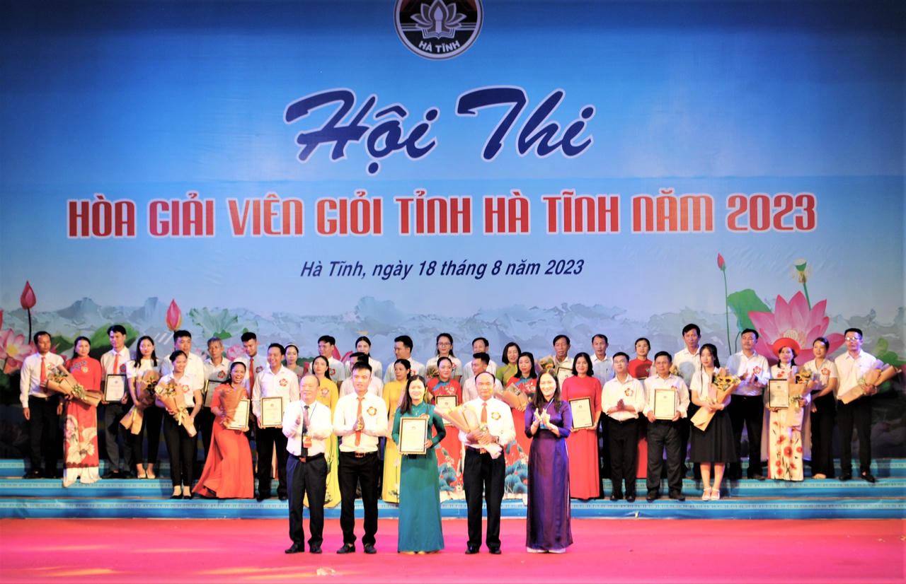 Sôi nổi Hội thi hòa giải viên giỏi tỉnh Hà Tĩnh 2023
