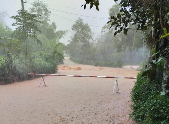 Ngành đường sắt dùng xe ô tô trung chuyển hàng trăm hành khách đi tàu qua đoạn sạt lở ở Hà Tĩnh