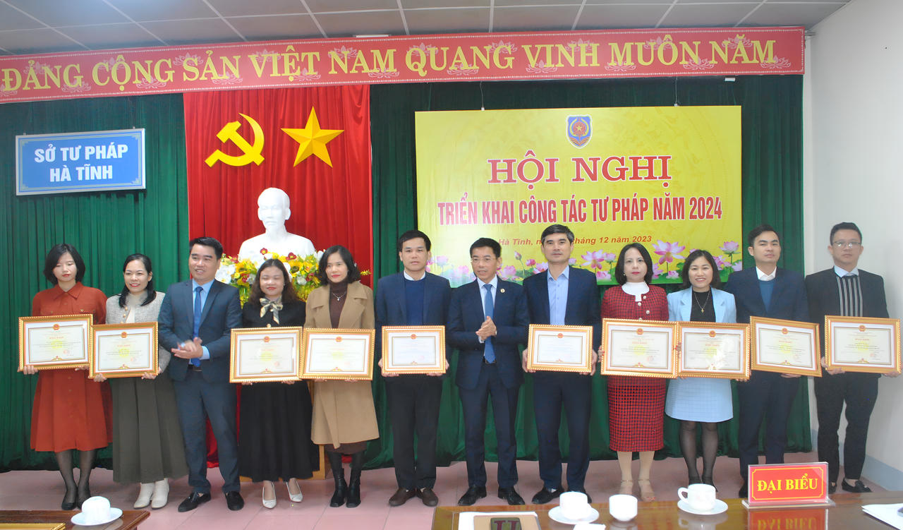 Ngành Tư pháp Hà Tĩnh triển khai đồng bộ, hiệu quả các mặt công tác năm 2023