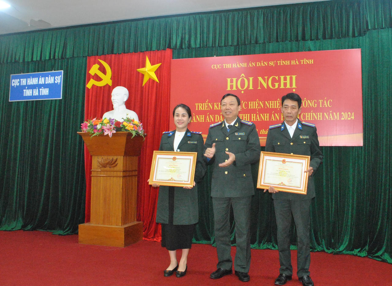 Cục THADS Hà Tĩnh: Vượt khó vươn lên đơn vị xuất sắc toàn ngành