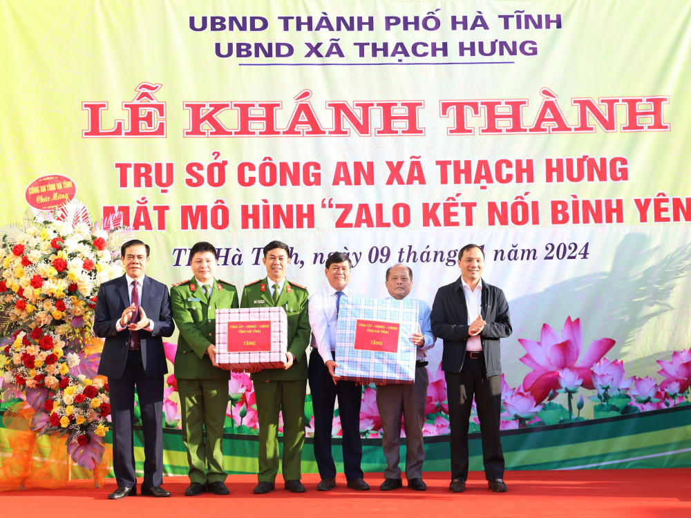 Hà Tĩnh ra mắt mô hình 'Zalo kết nối bình yên'