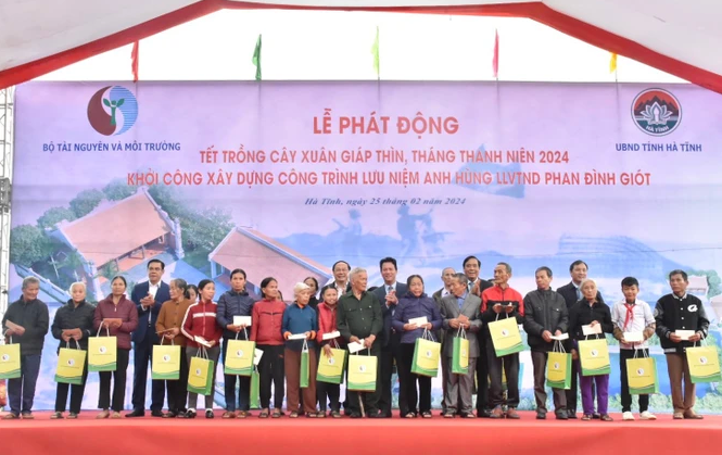 Khởi công xây dựng công trình lưu niệm Anh hùng Phan Đình Giót tại Hà Tĩnh