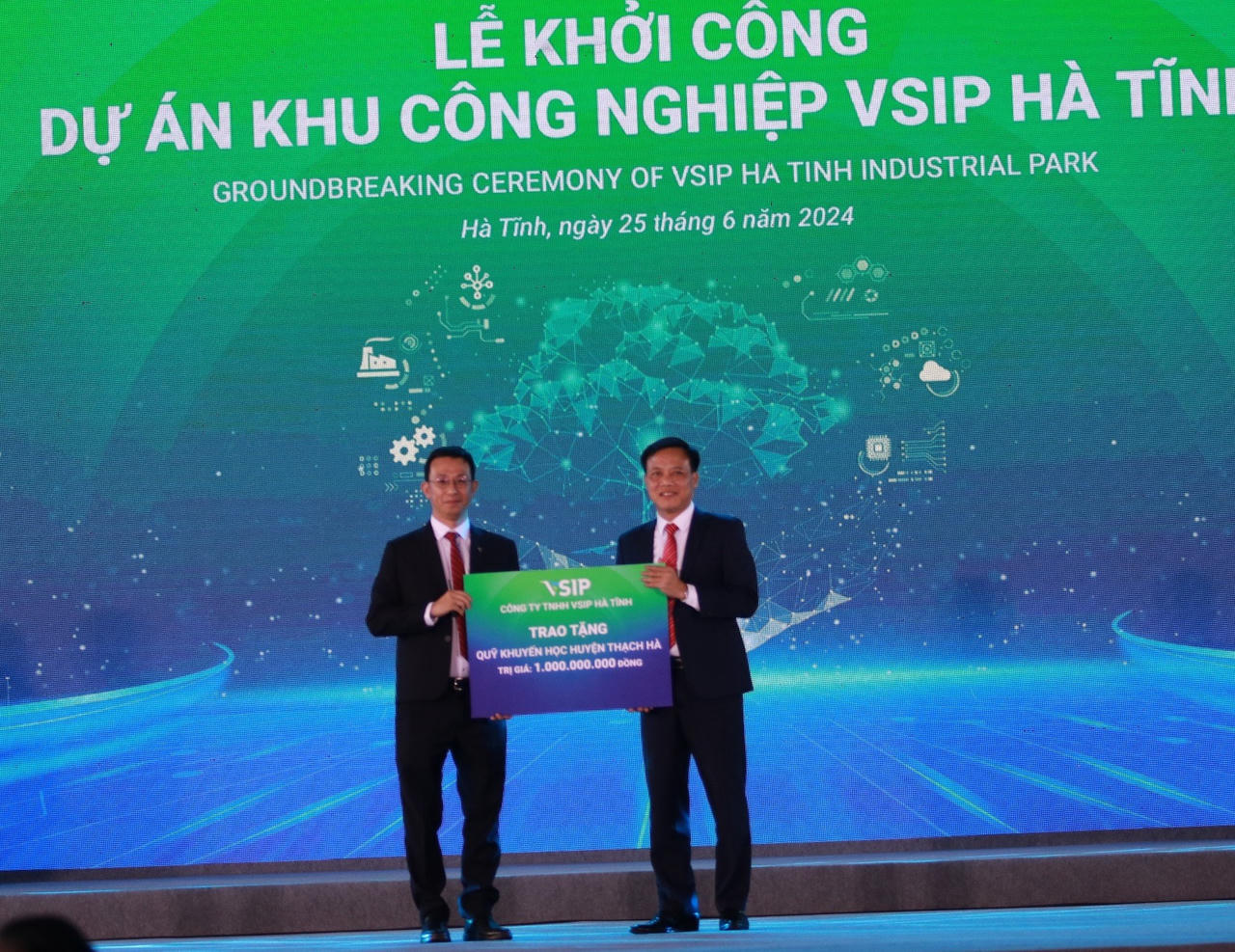 Khởi công Khu công nghiệp VSIP Hà Tĩnh
