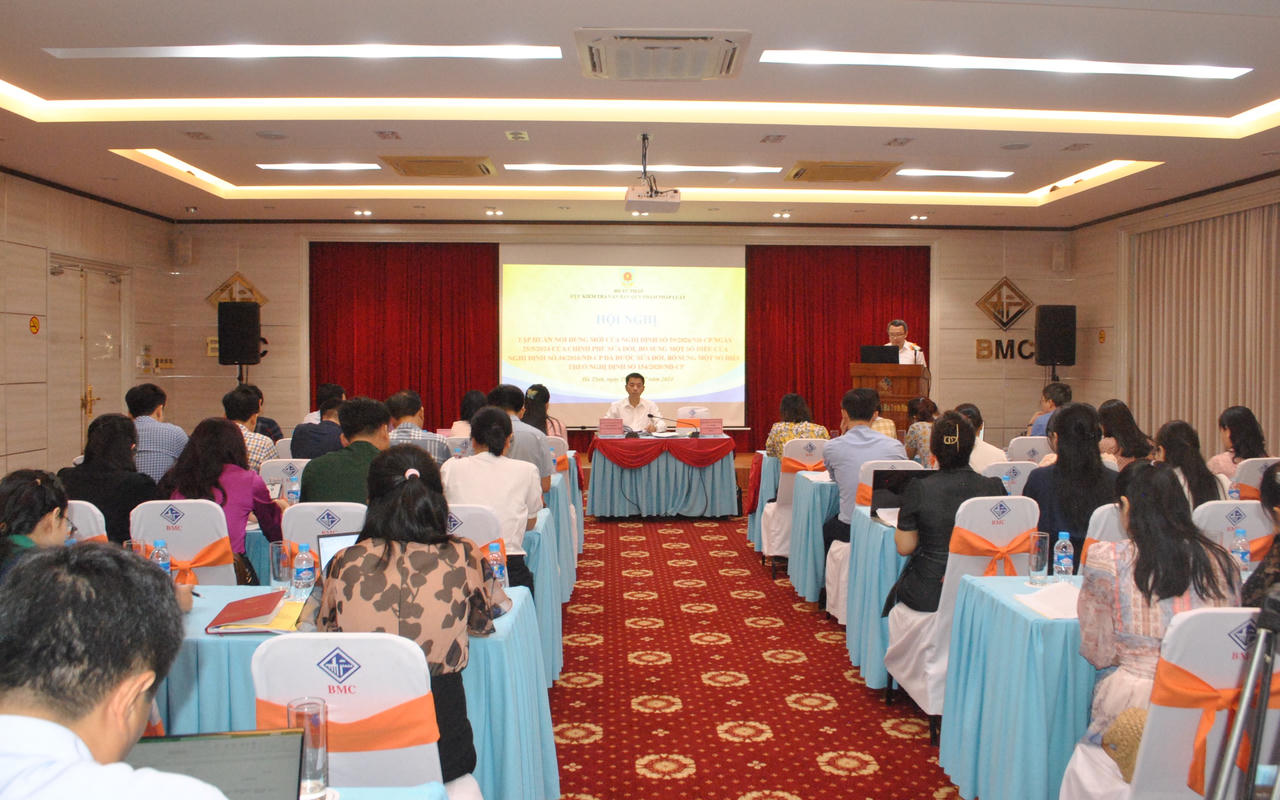 Tập huấn công tác văn bản cho 70 cán bộ 3 tỉnh Nghệ An, Hà Tĩnh và Quảng Bình