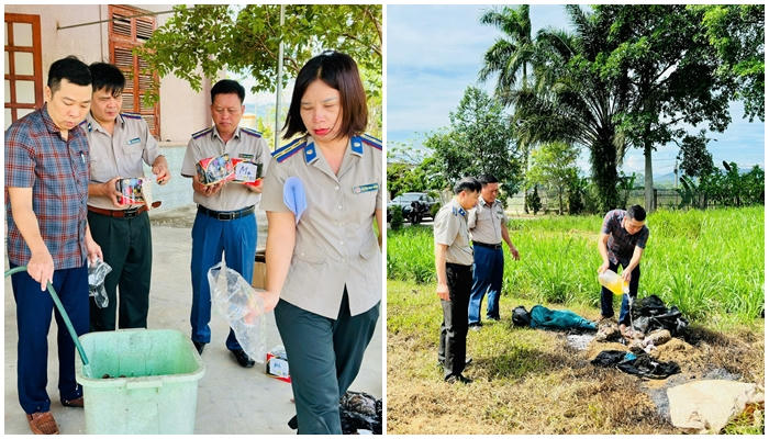 Tiêu hủy 5 cá thể hổ, ma túy và pháo nổ