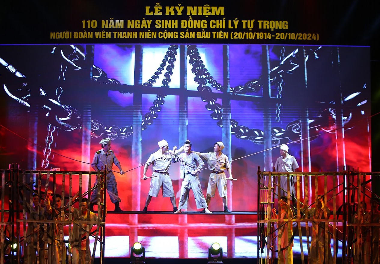 Phó Thủ tướng Trần Hồng Hà dự lễ kỷ niệm 110 năm Ngày sinh đồng chí Lý Tự Trọng 