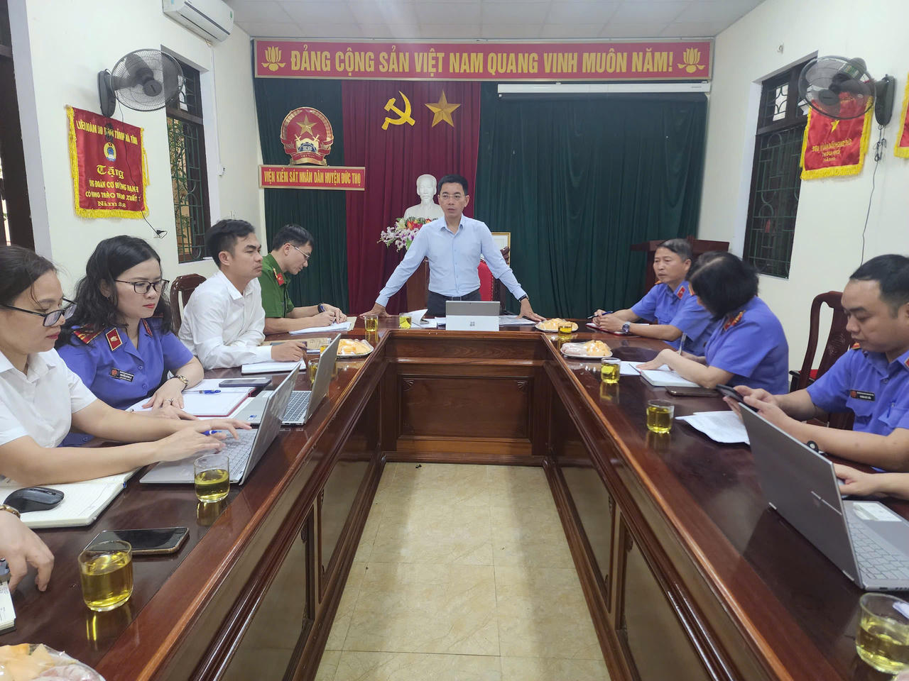 Kiểm tra hoạt động phối hợp liên ngành về trợ giúp pháp lý trong hoạt động tố tụng ở Hà Tĩnh