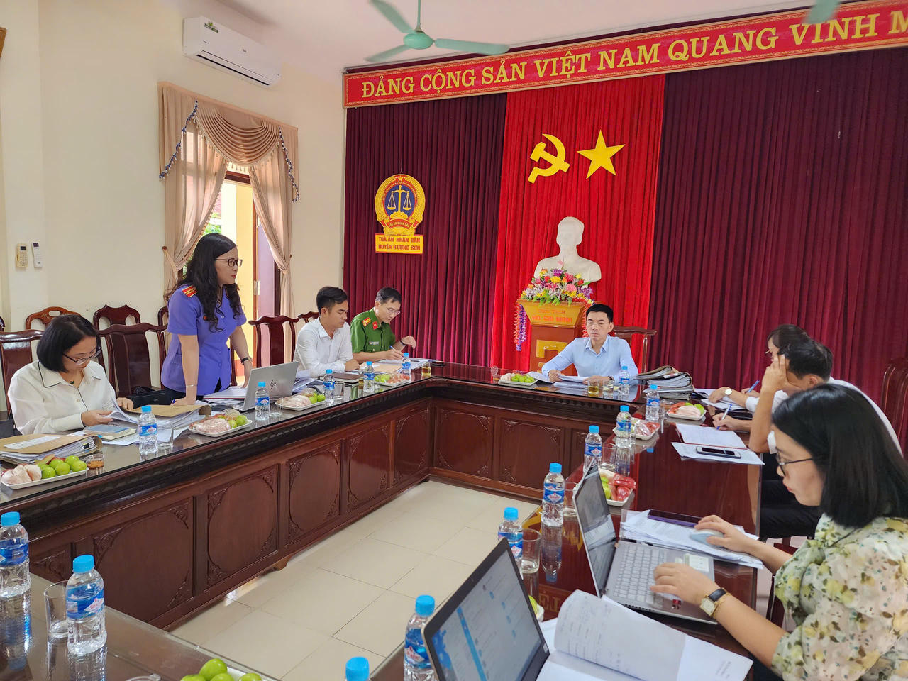 Kiểm tra hoạt động phối hợp liên ngành về trợ giúp pháp lý trong hoạt động tố tụng ở Hà Tĩnh