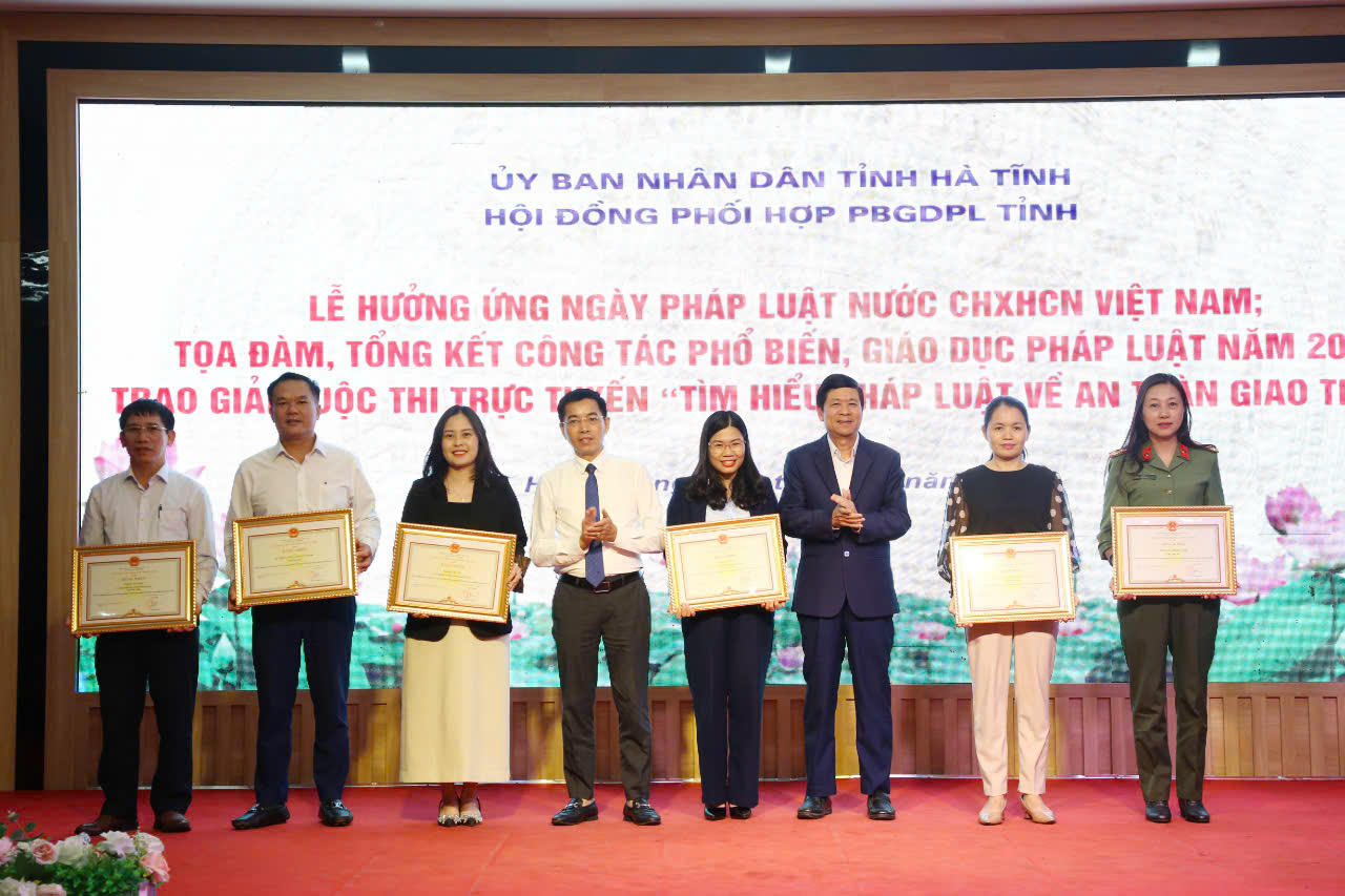 Hà Tĩnh: Hơn 350.000 lượt người tham gia cuộc thi trực tuyến “Tìm hiểu pháp luật về ATGT”