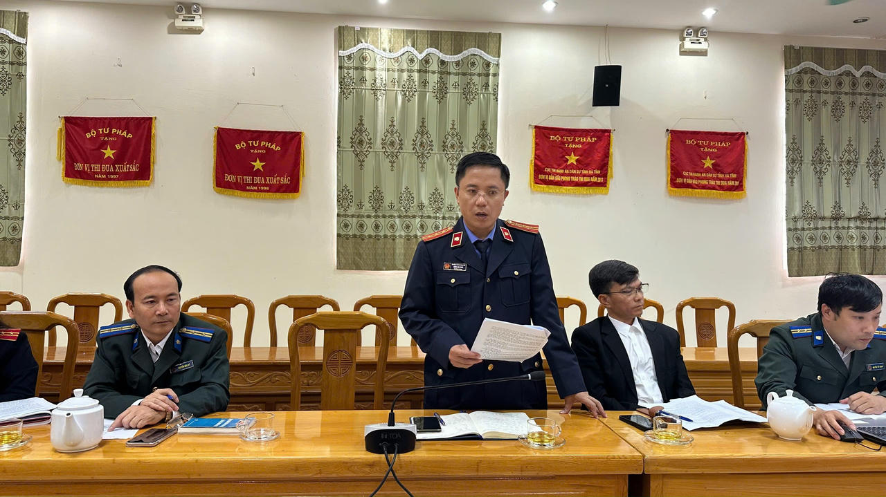 Hà Tĩnh: Lấy ý kiến góp ý dự thảo Luật Thi hành án dân sự (sửa đổi)