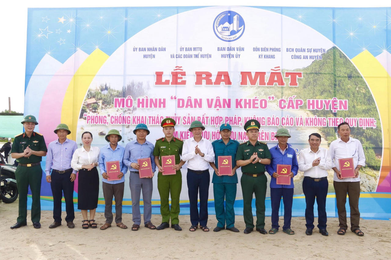 Huyện Kỳ Anh: Đẩy lùi tình trạng ngư dân vi phạm pháp luật khi đánh bắt trên biển